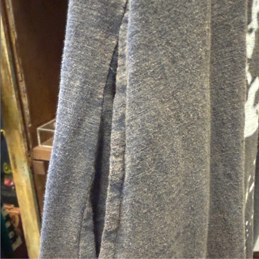 Magnolia Pearl style Gray Graphic Tshirt dress - Picture 5 of 6